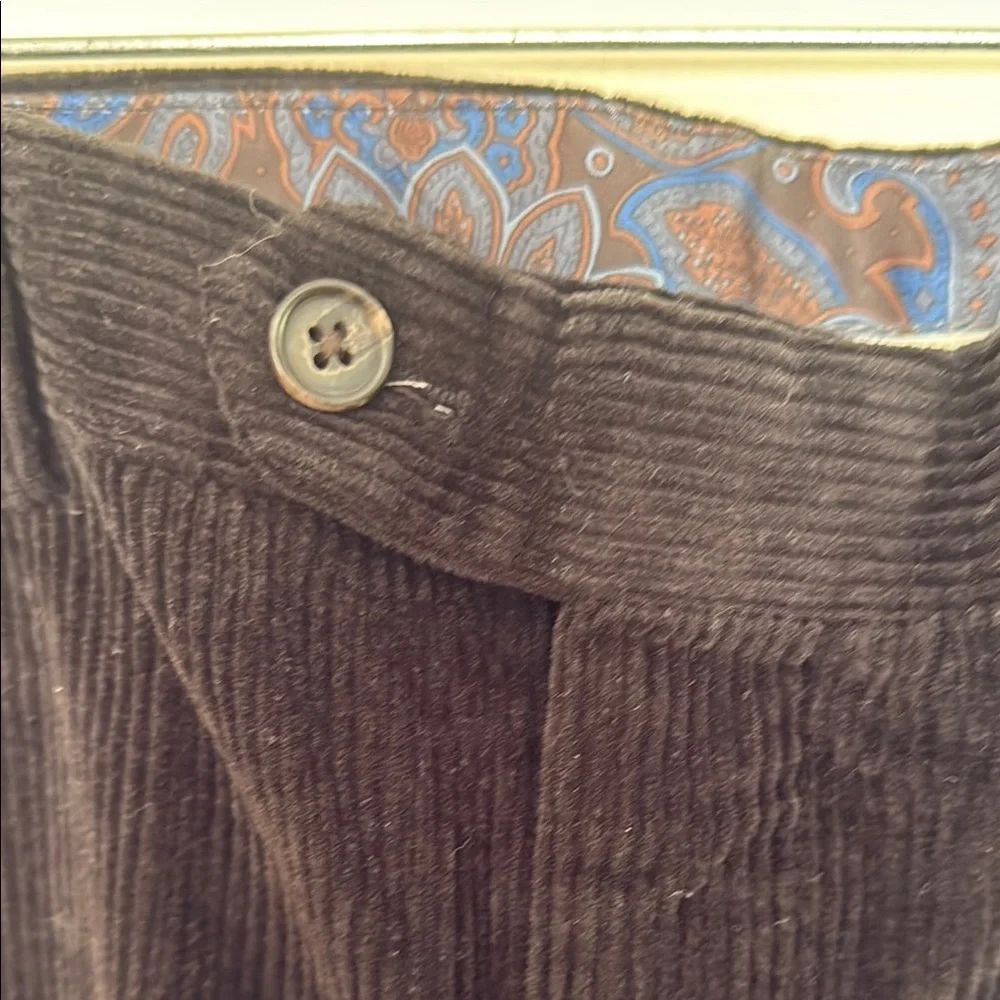 Ralph Lauren Men's Black Corduroy Pants - Picture 3 of 6